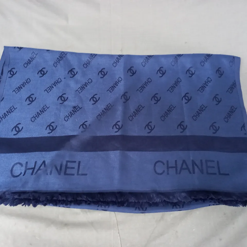 CHANEL SCARF IN BLUE