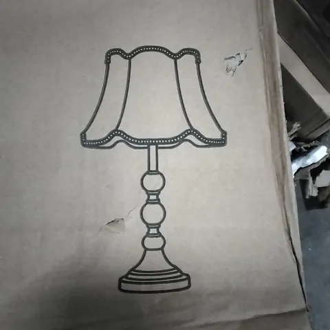 BOXED LIGHTS IN TABLE LAMP 