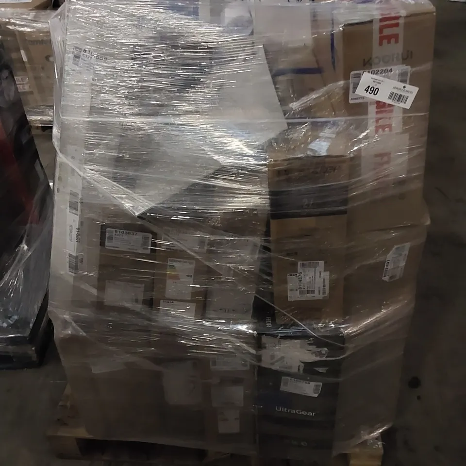 PALLET OF APPROXIMATELY 26 ASSORTED MONITORS TO INCLUDE