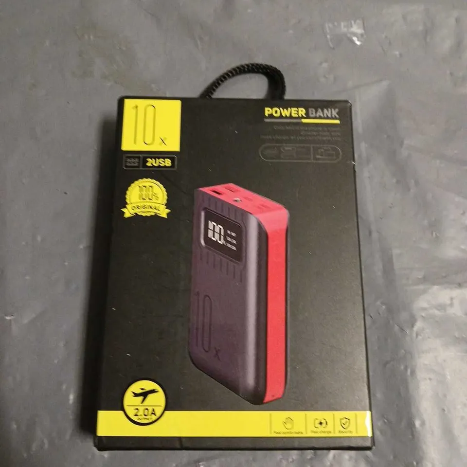 BOXED POWER BANK 10X 2 USB 