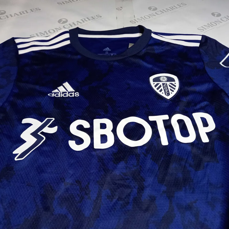 ADIDAS LEEDS UNITED AWAY FOOTBALL SHIRT - UK SMALL