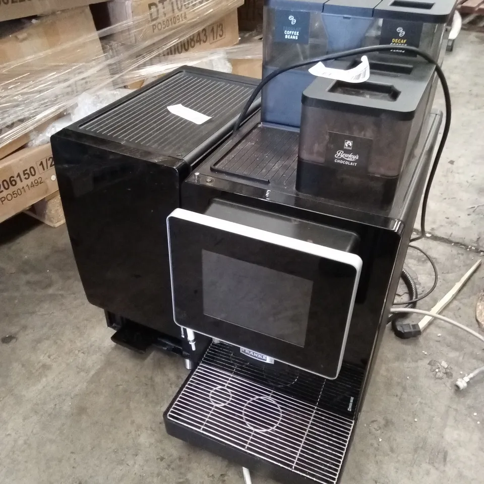 FRANKE A600 COMMERCIAL COFFEE ESPRESSO MACHINE WITH MILK FRIDGE 