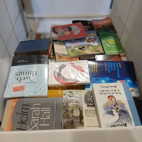 LARGE QUANTITY OF ASSORTED FICTION AND NON FICTION BOOKS