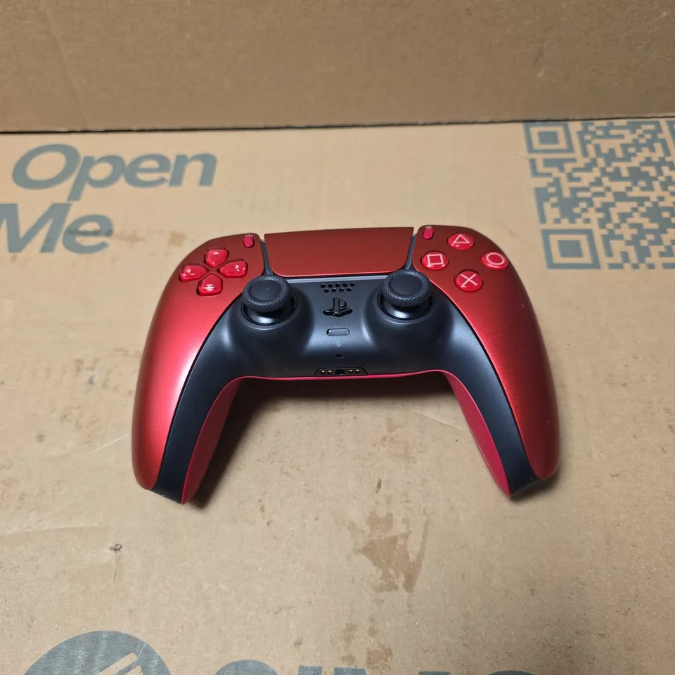 SONY PLAYSTATION DUALSENSE WIRELESS CONTROLLER – COSMIC RED – BOXED