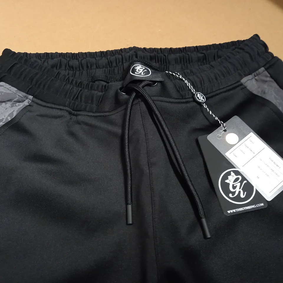 GYMKING COVERT CAMO PANTS IN BLACK/CAMO - M