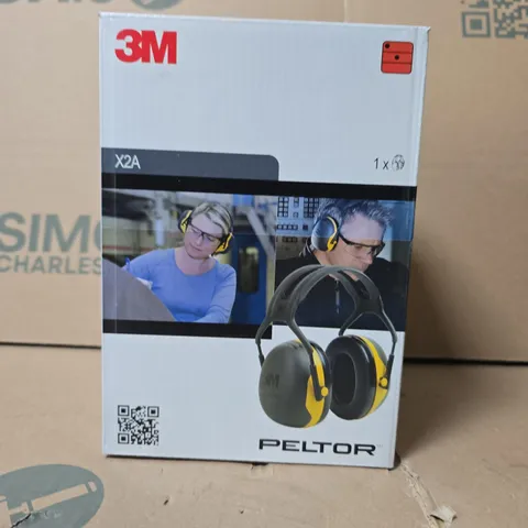 3M PELTOR X2A HEARING PROTECTORS (EAR DEFENDERS) – BOXED
