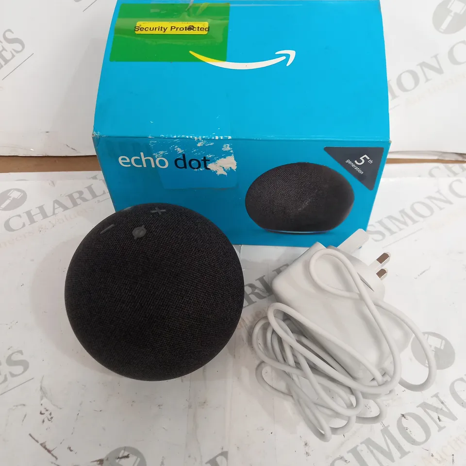AMAZON ECHO DOT SPEAKER WITH ALEXA 