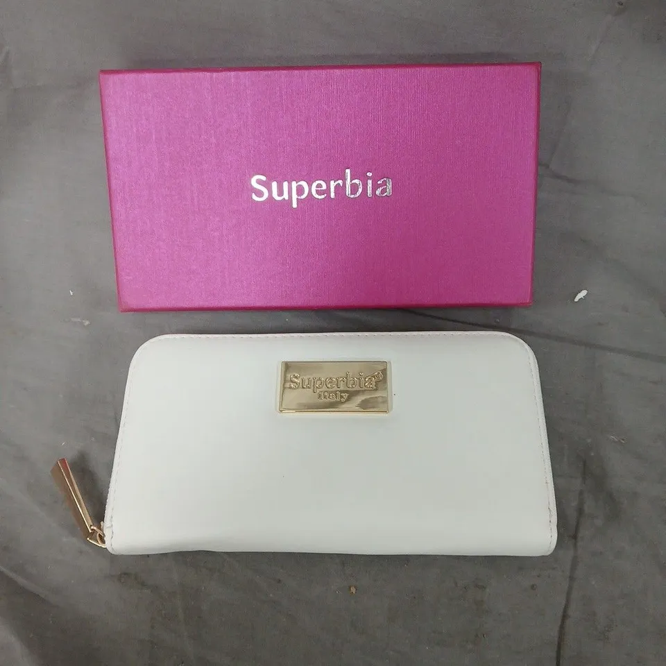 SUPERBIA ITALY WHITE PURSE 
