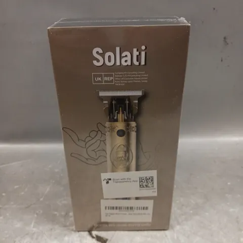 BOXED SEALED SOLATI HAIR CLIPPERS & TRIMMER SET 