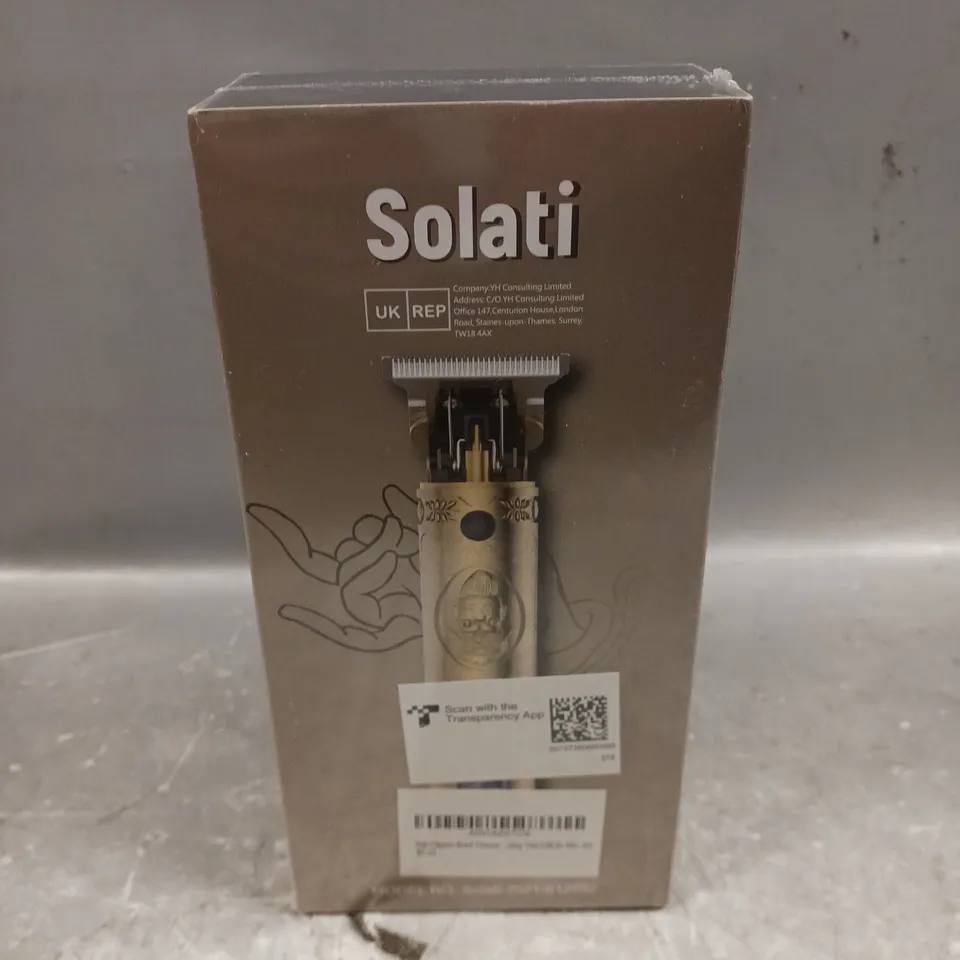 BOXED SEALED SOLATI HAIR CLIPPERS & TRIMMER SET 