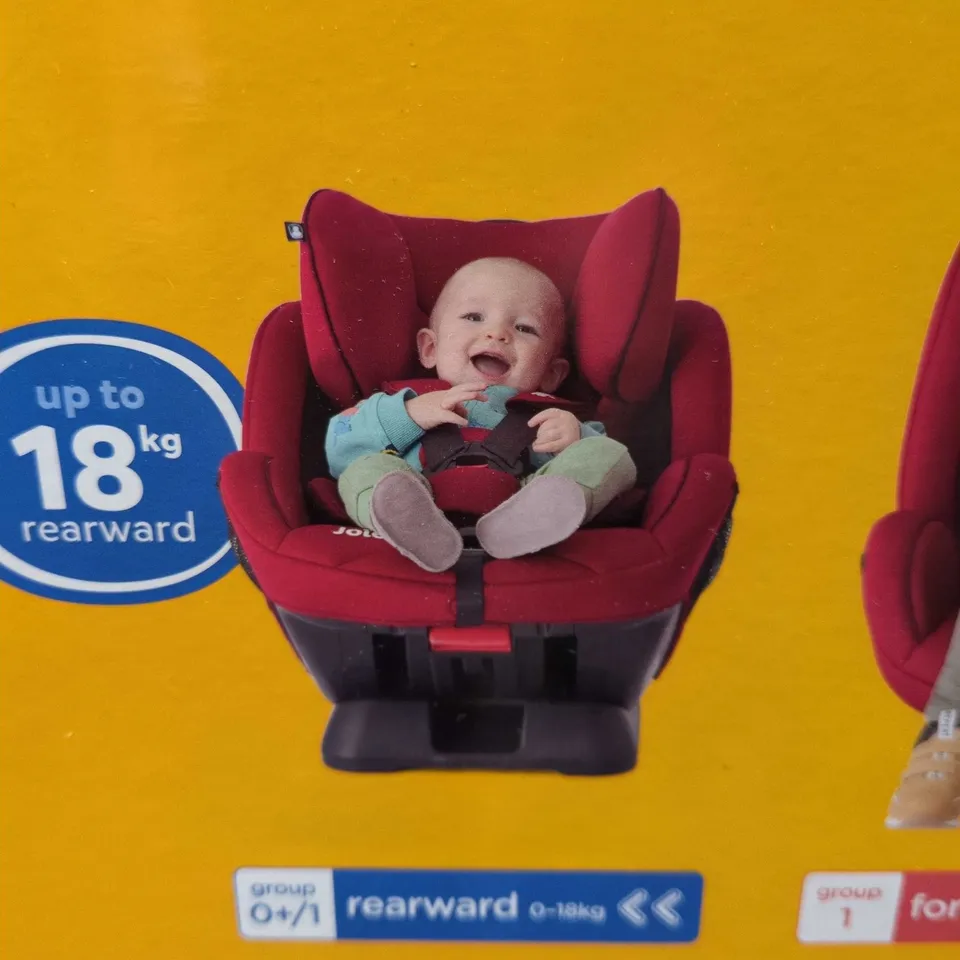 UNOPENED JOIE STAGES GROUP 0+/1/2 CAR SEAT – COAL