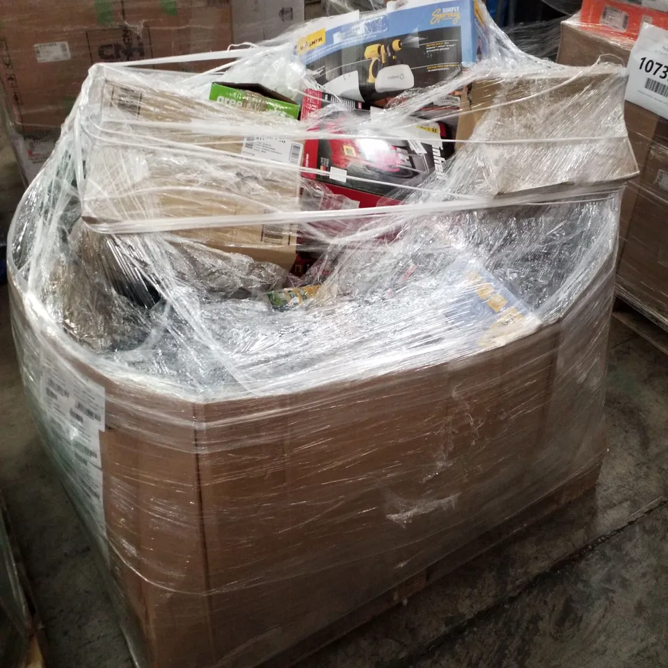 PALLET OF APPROXIMATELY 83 UNPROCESSED RAW RETURN HOUSEHOLD AND ELECTRICAL GOODS TO INCLUDE;