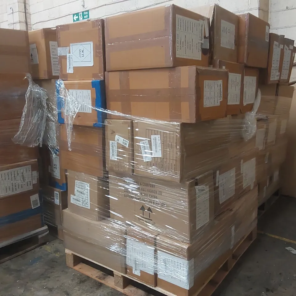 PALLET CONTAINING APPROXIMATELY 200x BRAND NEW ASSORTED DESIGNER SHOES INCLUDING: JD WILLIAMS SHOES, ANTHOLOGY SANDALS ECT