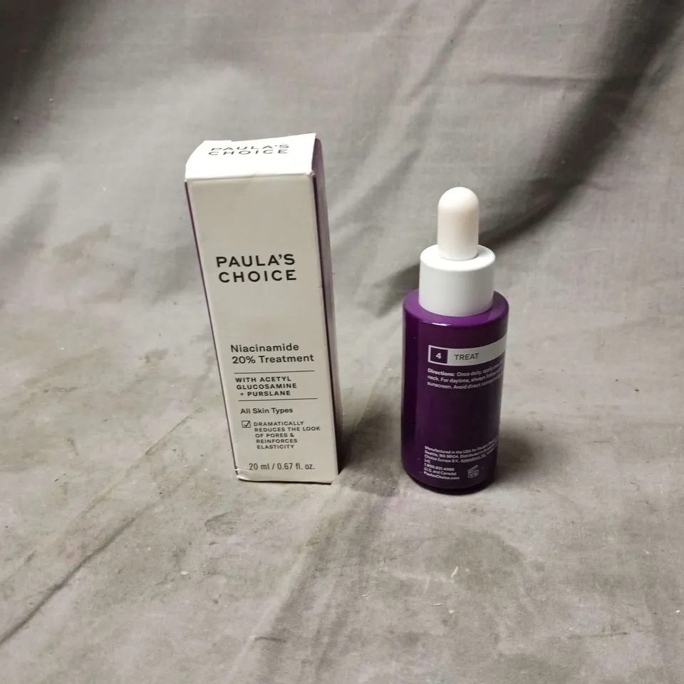 PAULA'S CHOICE NIACINAMIDE 20% TREATMENT 20 ML
