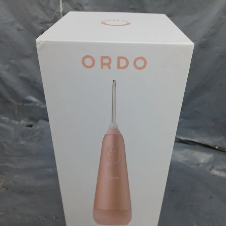 BOXED ORDO SONIC+ WATER FLOSSER - ROSE GOLD