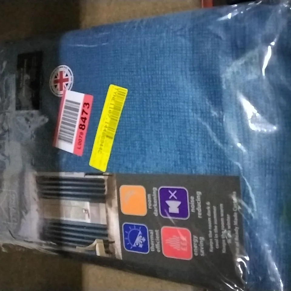 ARMINGTON PENCIL PLEAT ROOM DARKENING THERMAL CURTAINS COLOUR: TEAL SIZE: 229 X 183CM APPROXIMATELY 