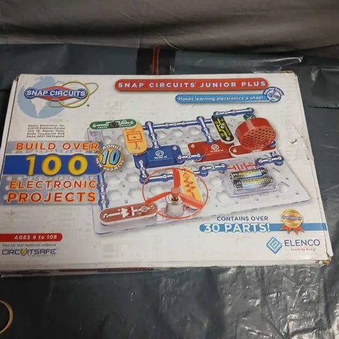 ELENCO SNAP CIRCUITS JUNIOR PLUS – ELECTRONIC PROJECT KIT, BOXED