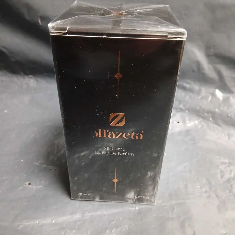 BOXED AND SEALED OLFAZETA MILLESIME EXTRAIT DE PARFUM 70ML