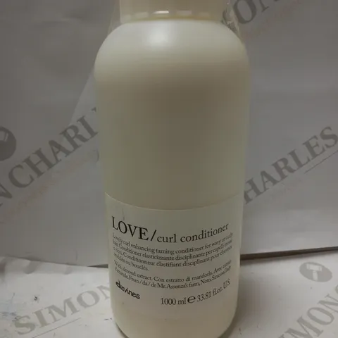 DAVINES ESSENTIAL HAIRCARE LOVE CURL CONDITIONER 1000ML