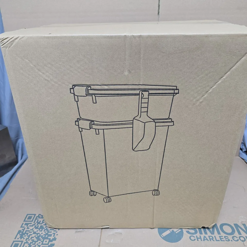 PET FOOD STORAGE CONTAINER – BLACK 