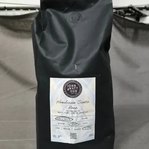 JOHN WATT & SON HONDURAS SANTA ROSA COFFEE BEANS (1KG BAG)