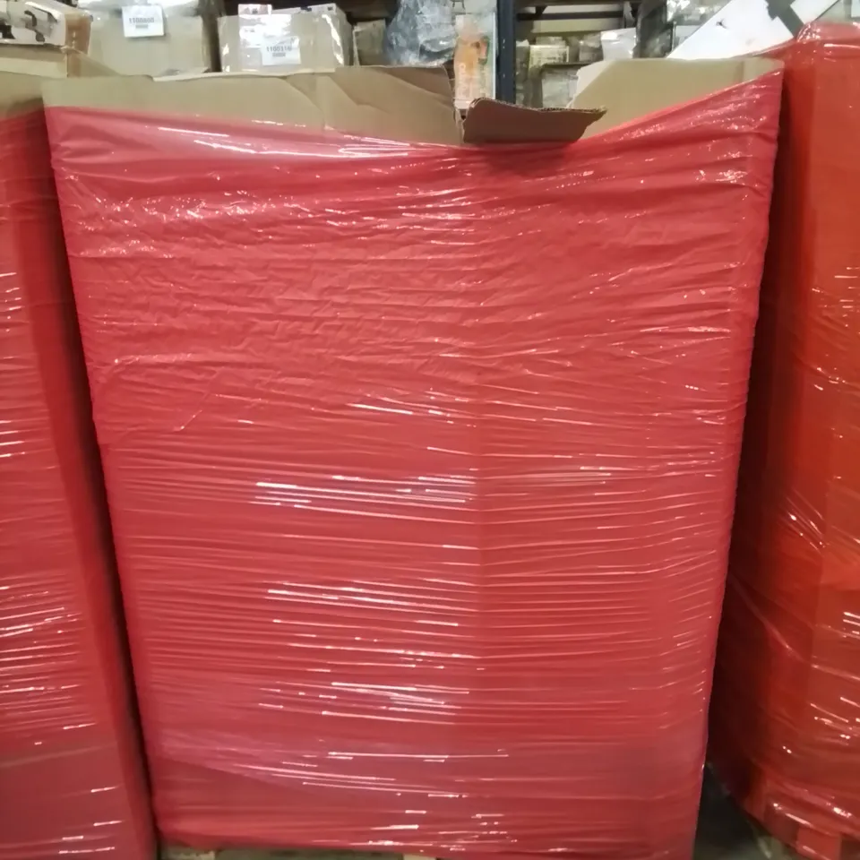 PALLET CONTAINING VARIOUS ASSORTED ITEMS TO INCLUDE: COOKER HOOD, TRAMPOLINE AND LOTS MORE UNMARKED BOXED ITEMS 
