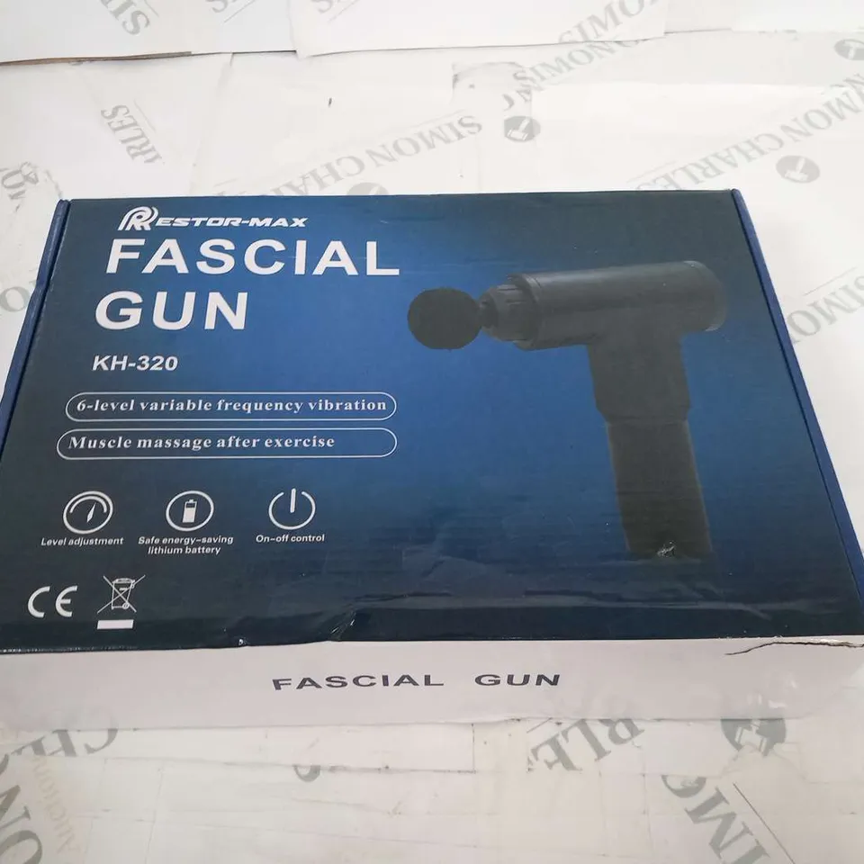 BOXED RESTOR-MAX FASCIAL GUN KH-320 