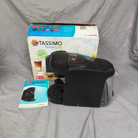 BOXED BOSCH TASSIOMO FINESSE FRIENDLY THE INTENSE ONE DRINKS MACGHINE TAS16X