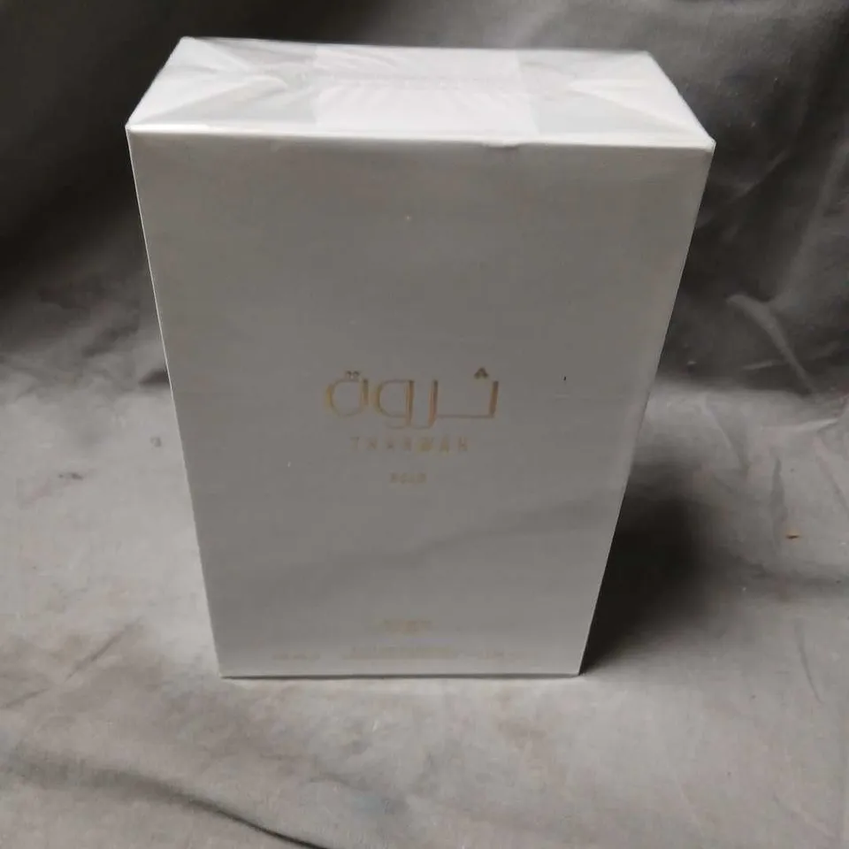 BOXED AND SEALED THARWAH GOLD LATTAFA PRIDE EAU DE PARFUM 100ML