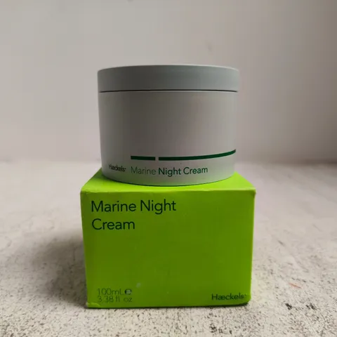 BOXED HAECKELS MARINE NIGHT CREAM 100ML
