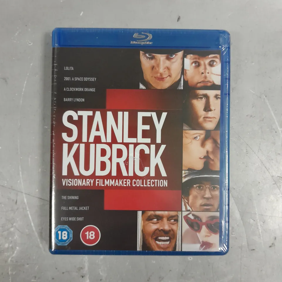 SEALED STANLEY KUBRICK VISIONARY FILMMAKER COLLECTION BLU-RAY 