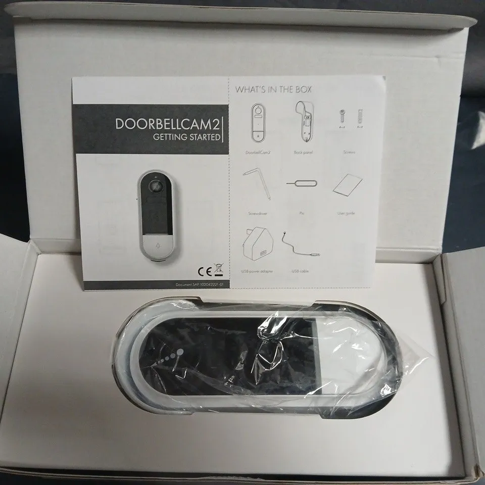 boxed pyronix wireless doorbell camera 