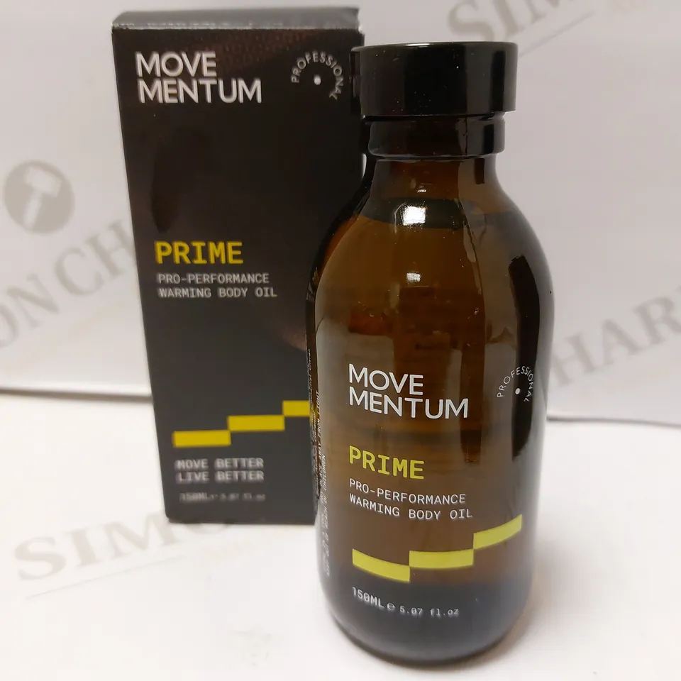 MOVE MENTUM PRIME PRO-RECOVERY WARMING BODY OIL 150ML