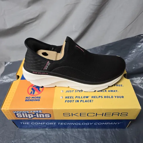 SKECHERS SLIP-INS BLACK SLIP-ON SNEAKERS SIZE 5
