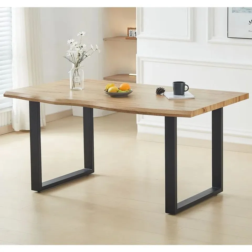 BOXED ALEXIS RECTANGULAR 160cm L X 90cm W DINING TABLE (2 BOXES)