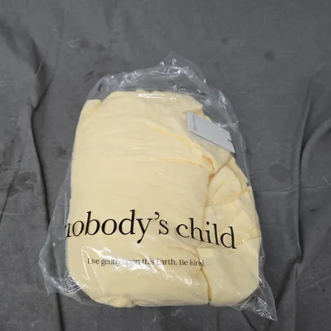 NOBODY'S CHILD CORA MIDI DRESS – YELLOW, UK 8 (EU 36, US 4)