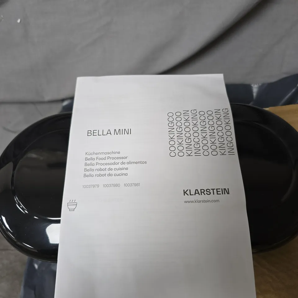 KLARSTEIN BELLA MINI BELLA FOOD PROCESSOR