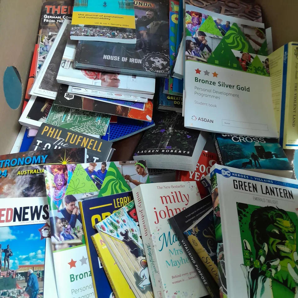 LARGE QUANTITY OF ASSORTED BOOK TITLES INCLUDE FICTION AND NON-FICTION TITLES BY AUTHORS SUCH AS; PAUL SMITH , STEVE MCKEVIT , ROBERT HOWELLS ETC - COLLECTION ONLY