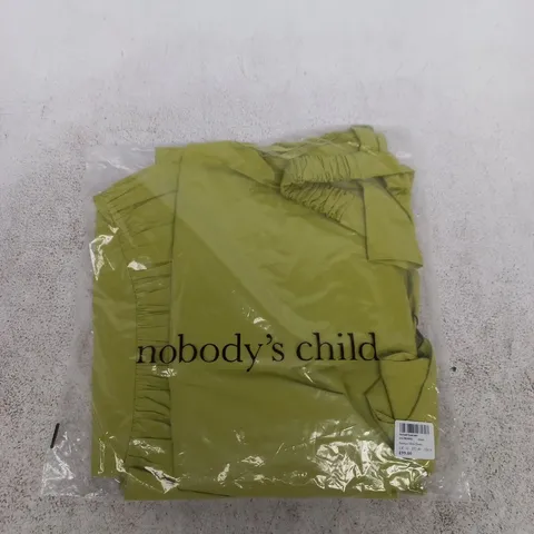 NOBODYS CHILD SORAYA MIDI DRESS – GREEN, UK 12
