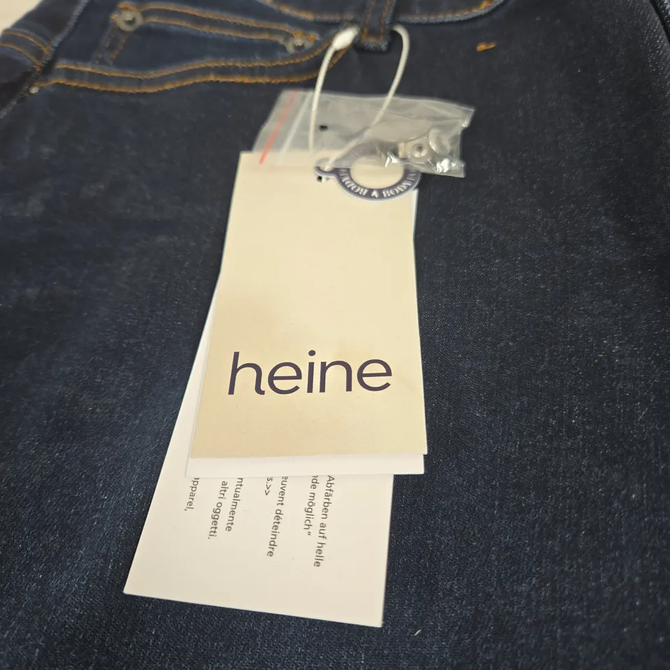 HEINE DARK DENIM JEANS UK 16P TAGGED