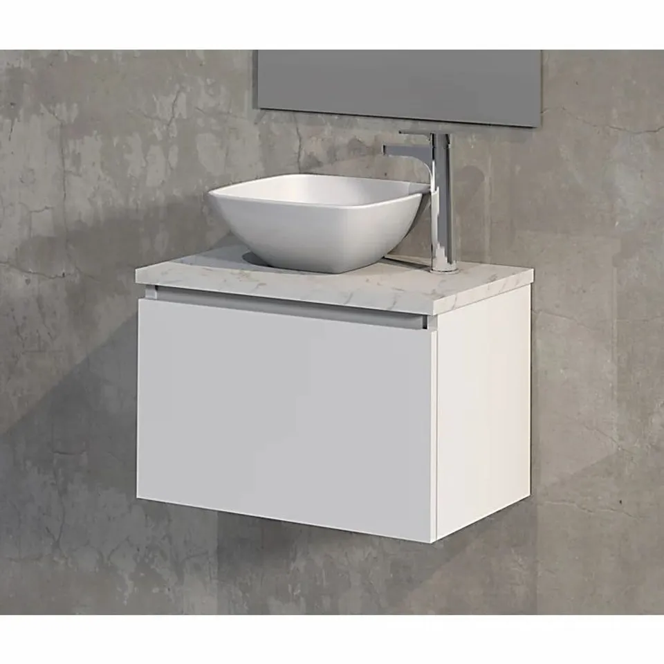 GREEN BAY SPACE SOLUTION 500MM WALL HUNG SINGLE 