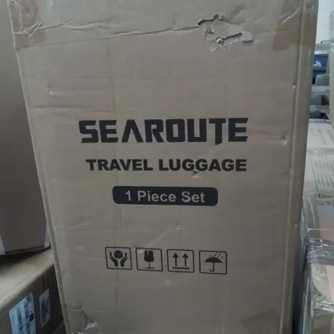 BOXED SEAROUTE TRAVEL LUGGAGE CASE 