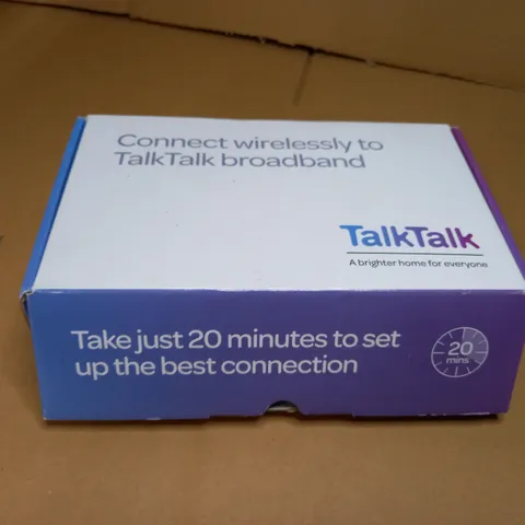 BOXED TALK TALK WIRELESS ROUTER