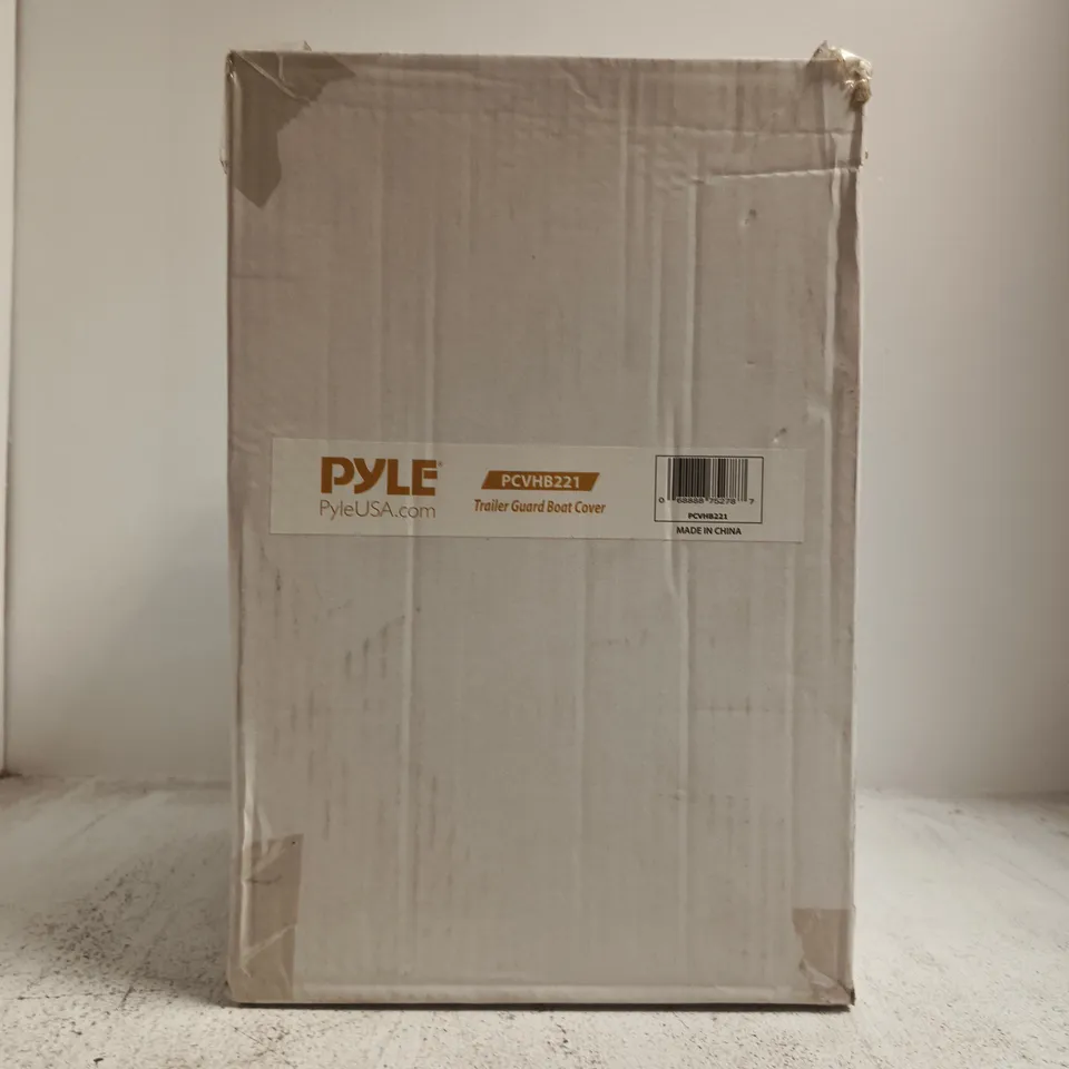 BOXED PYLE PCVHB221 TRAILER GUARD BOAT COVER