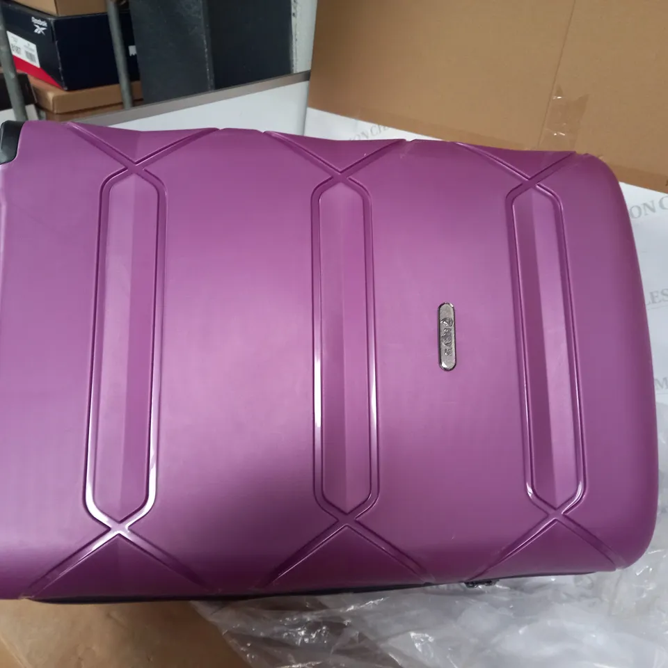 HEYS PURPLE SUIT CASE