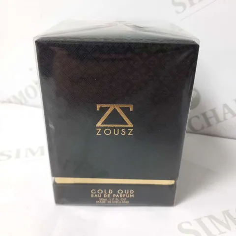 BOXED AND SEALED ZOUSZ GOLD OUD EAU DE PARFUM 50ML