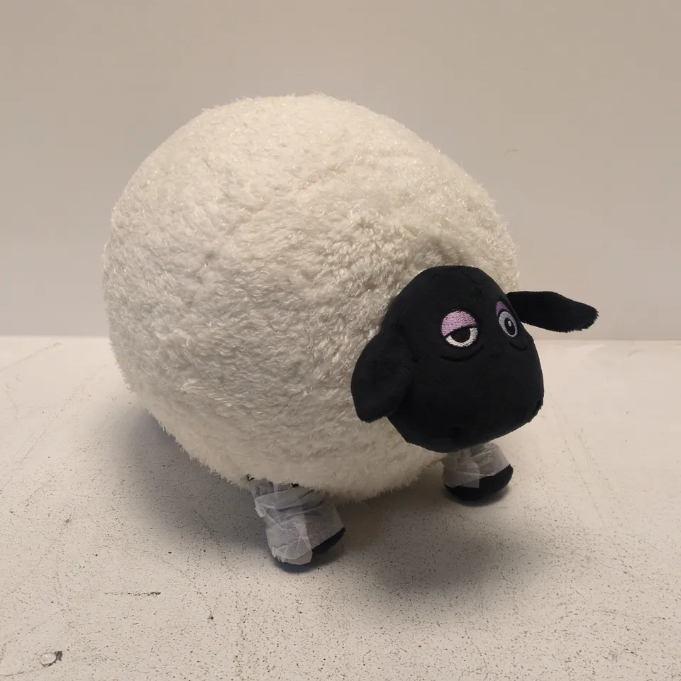 SHIRLEY SHEEP 45 CM PLUSH TOY – SHAUN THE SHEEP OFFICIAL LICENSED NICI GREEN ECO-PLUSH