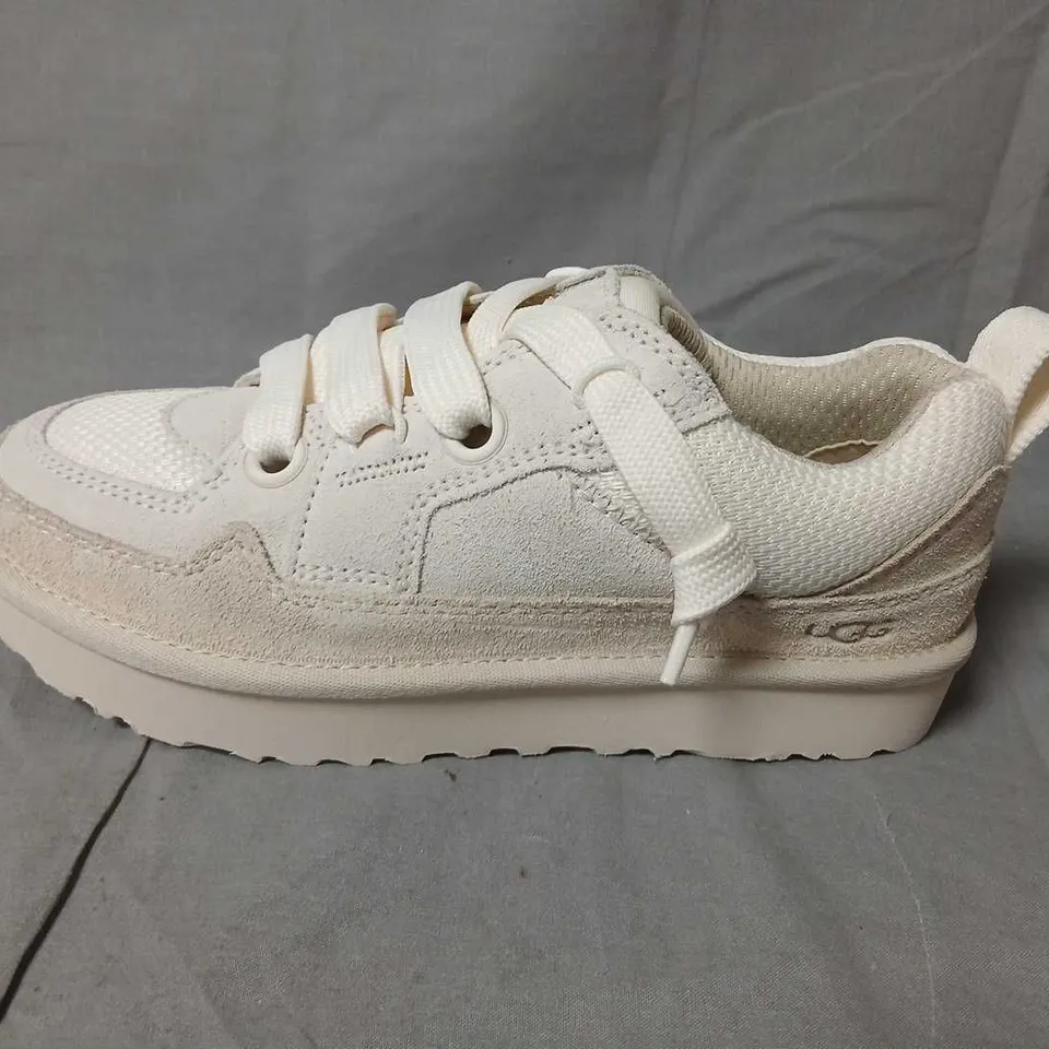 UGG KIDS' SNEAKERS – CREAM/OFF-WHITE SIZE 3