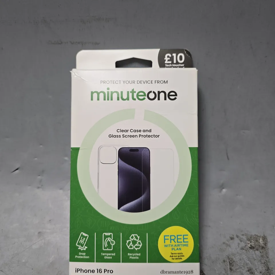 BOX OF APPROXIMATELY 22 MINUTEONE IPHONE 16 PRO