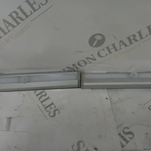 SFIXX BRUSHED ALUMINIUM PIR MOTION SENSOR LIGHTS DUO